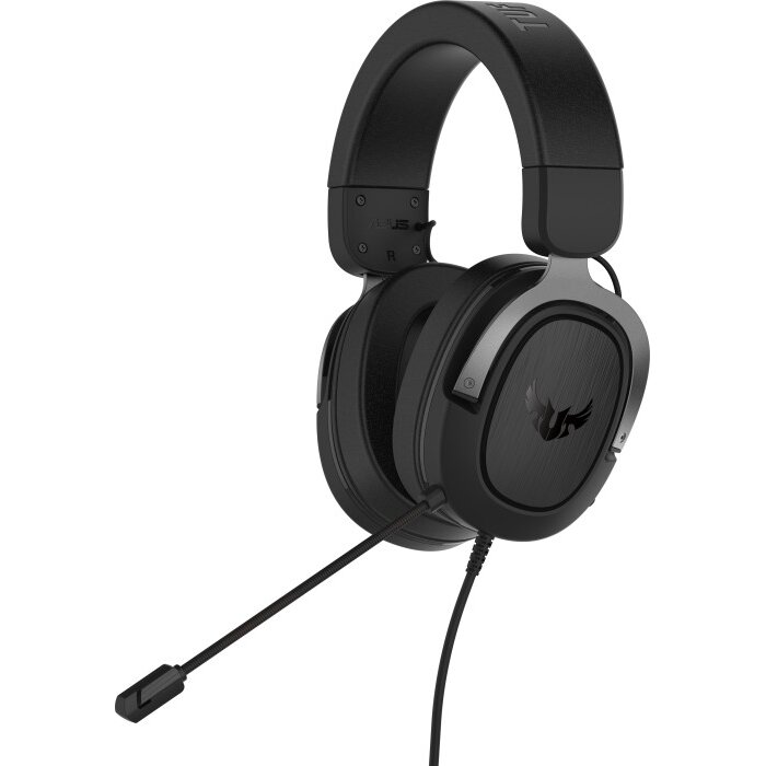 Casti TUF H3 gaming headset (gunmetal)