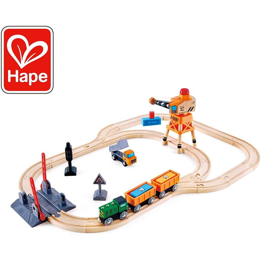 Jucarie level crossing & crane set - E3732