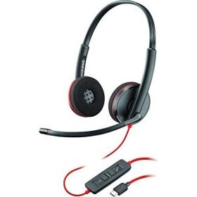 Casti Blackwire 3220 duo, headset (black)