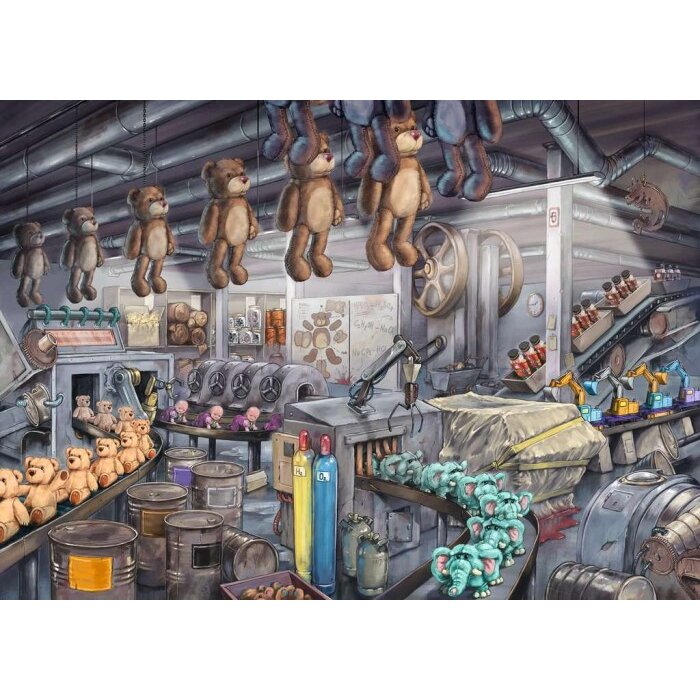Jucarie Puzzle EXIT In the toy factory