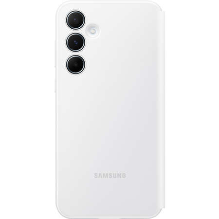 Husa Samsung Smart View Wallet Case White pentru Galaxy A55