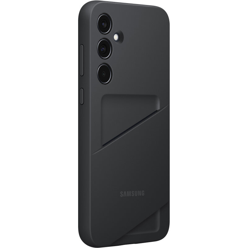 Husa Samsung Card Slot Case Black pentru Galaxy A35 — imaginea 5
