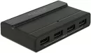 External USB 3.2 Gen 2 4 PortHub 10Gbps, USB Hub (black)