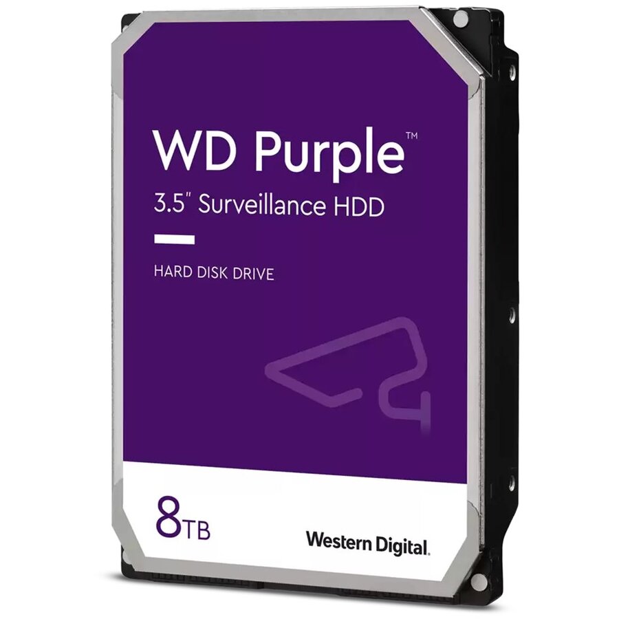 Hard disk 8TB WD PURPLE 3.5inch Serial ATA III