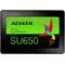 SSD ADATA SSD 256GB Ultimate SU650 2.5SATA