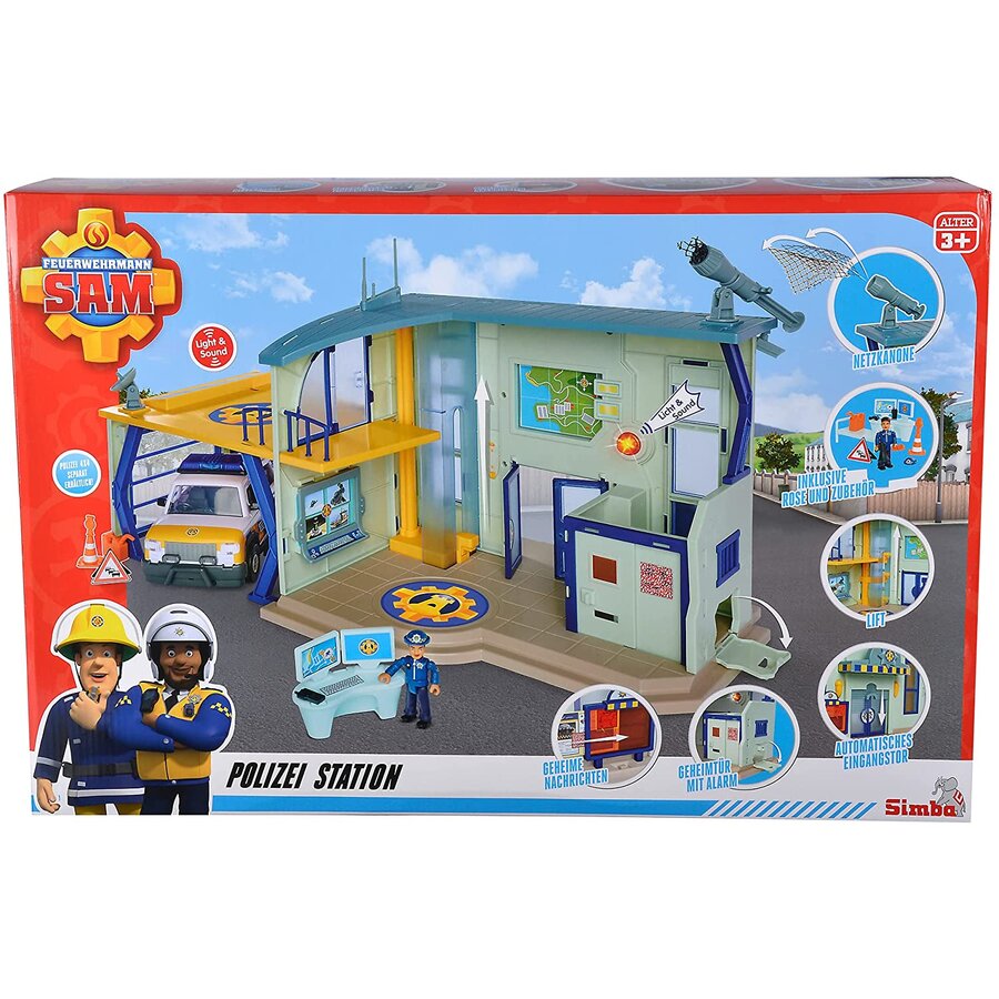 Jucarie Sam Police Station with Figure - 109251097