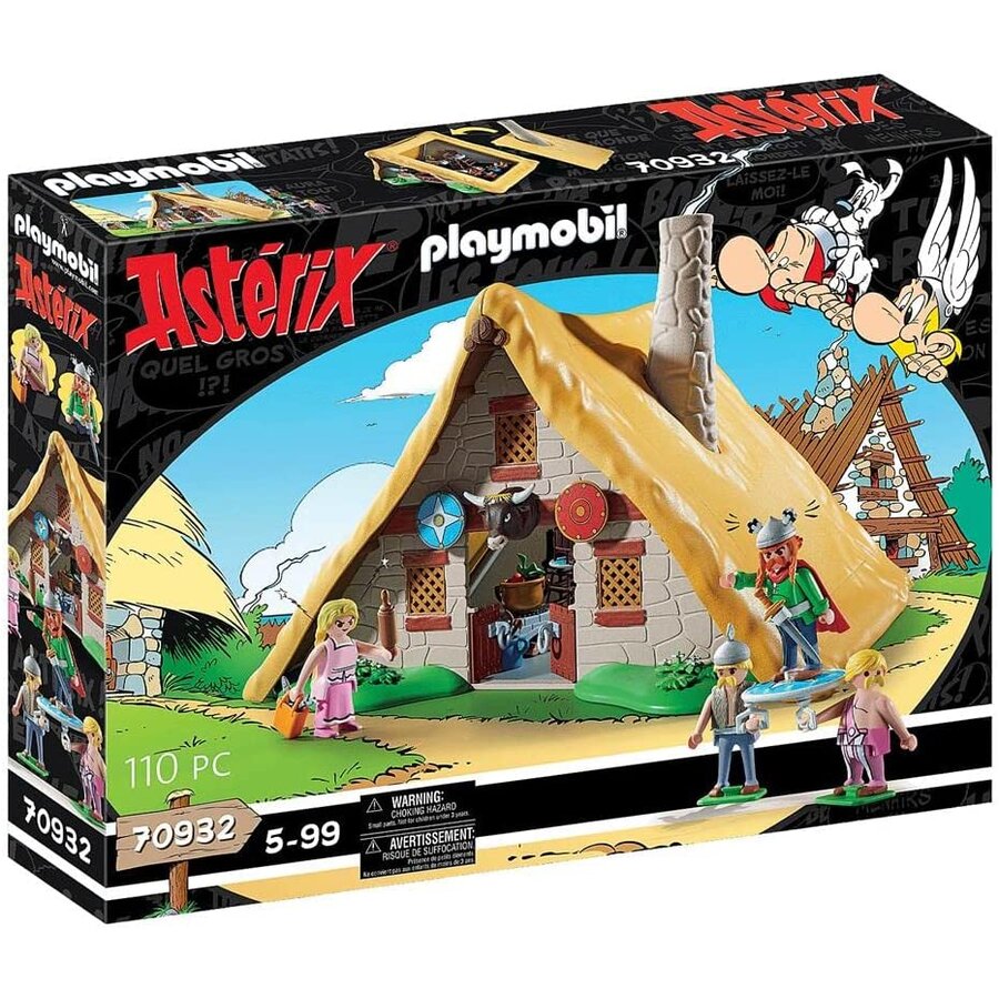 Jucarie De Constructie Asterix: Hut Of The Majestix 110 Piese +5ani Multicolor