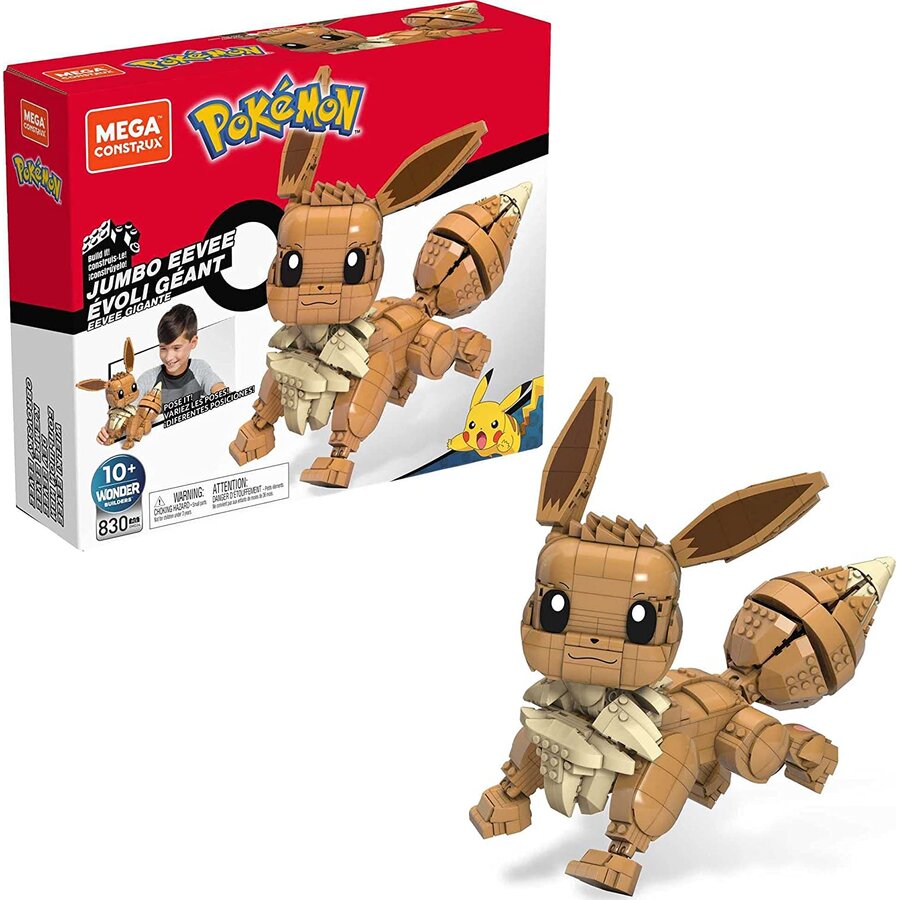 Mega Construx Pokémon Jumbo Eevee Construction Toy