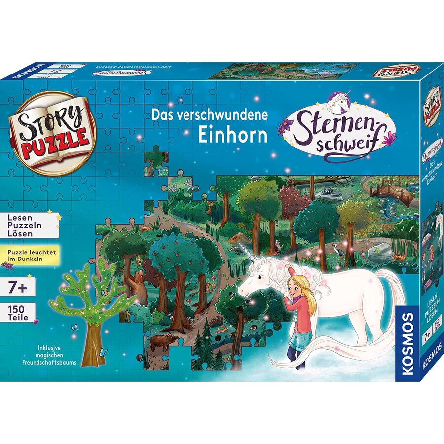 Jucarie Star Tail - The Missing Unicorn, Puzzle (Story Puzzle)