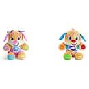 Learning fun dog friend, cuddly toy (multicolored/light brown)