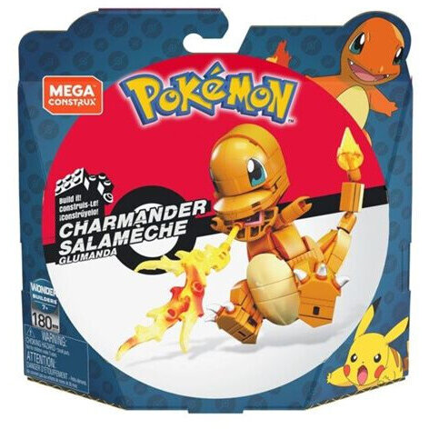 Jucarie Construx Pokémon Charmander, construction toy