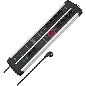 Prelungitor Premium-Protect-Line 11 Prize 2 Porturi USB Cablu 3M Negru/Argintiu