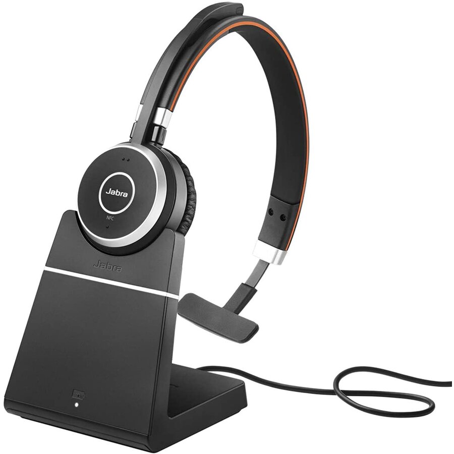 Sistem Evolve 65 UC SE, Headset (black/silver, Bluetooth, Mono)