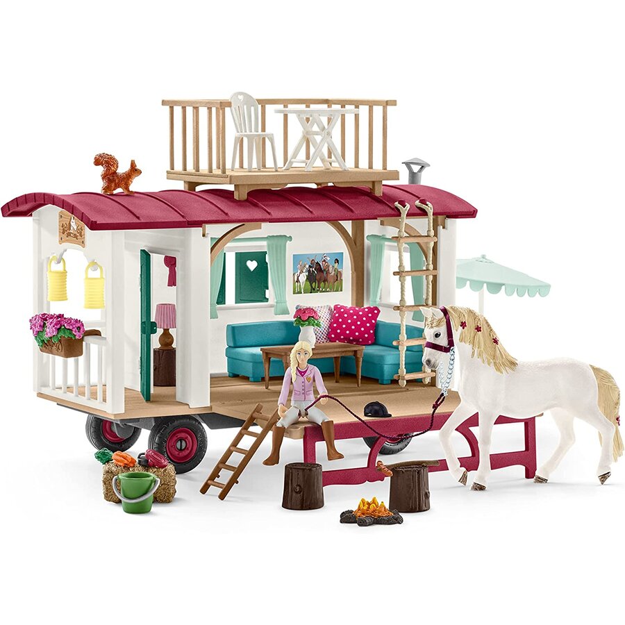 Jucarie Horse Club caravan for secret club meetings, toy figure