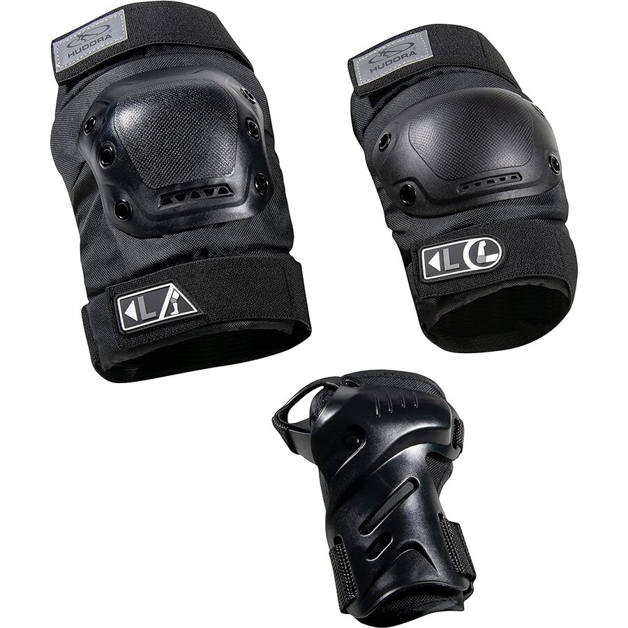 Jucarie biomechanical protector set (black, size XL)