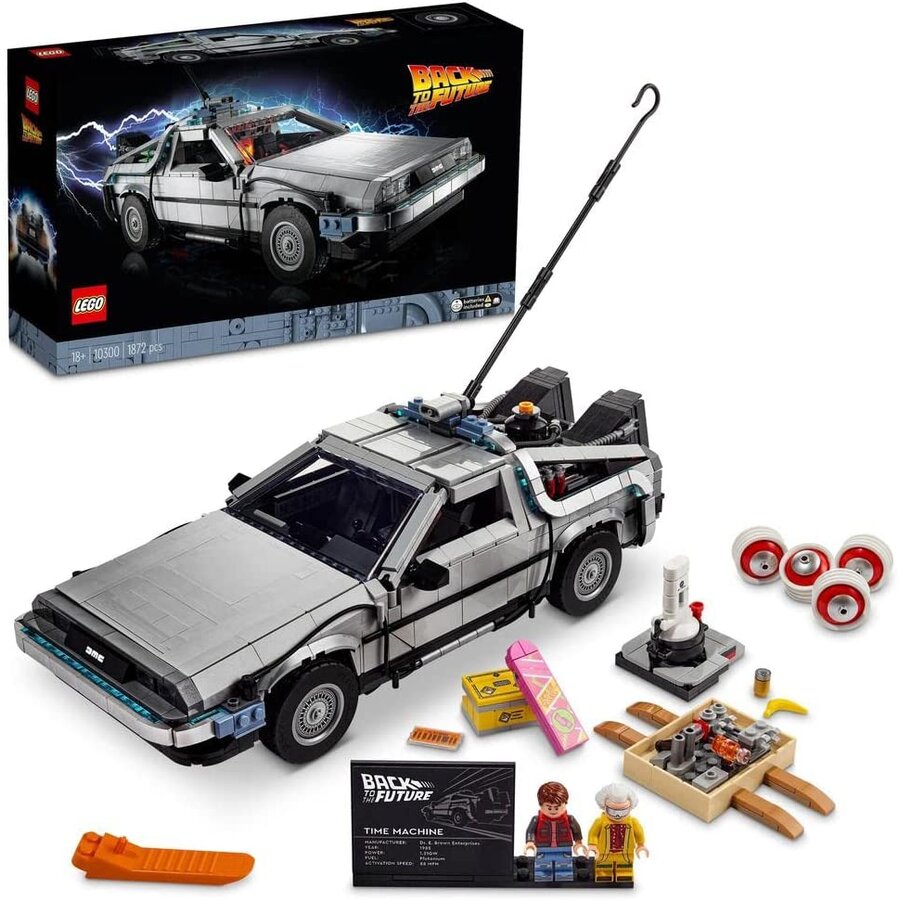 Jucarie 10300 Icons Back to the Future Time Machine Construction Toy