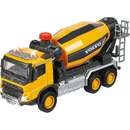 Volvo cement mixer, toy vehicle (orange/black, with light and sound)