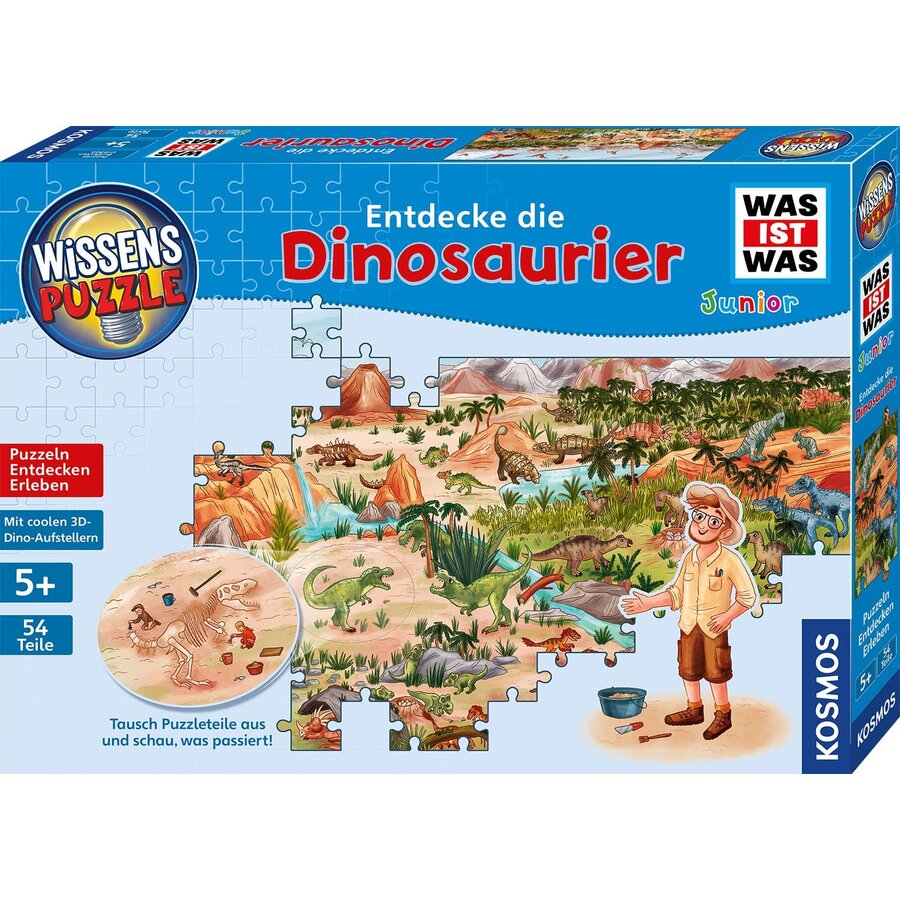 COSMOS WAS IST WAS Junior - Discover the Dinosaurs, Puzzle