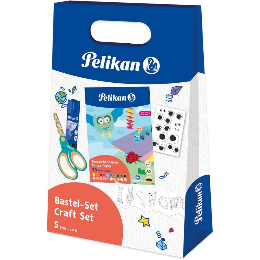 Pelican handicraft set, 5 pieces
