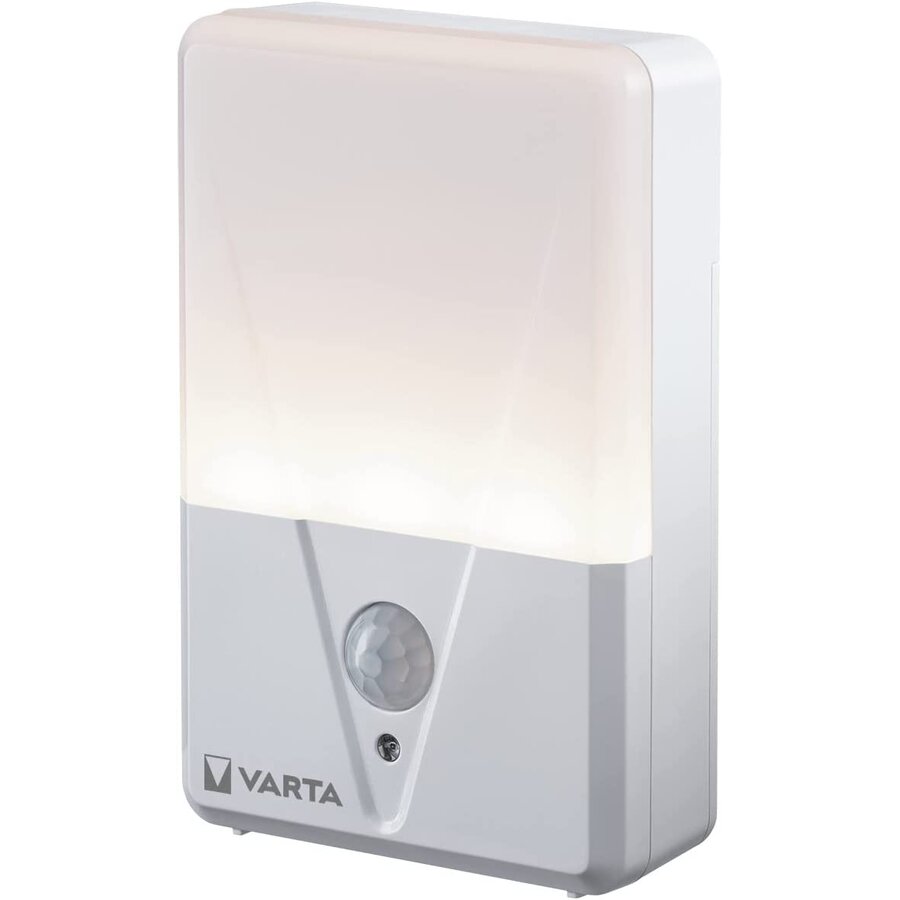 Lampa de Noapte Varta cu Senzor de Mișcare Oprire Automata Pachet Dublu Alb Cald