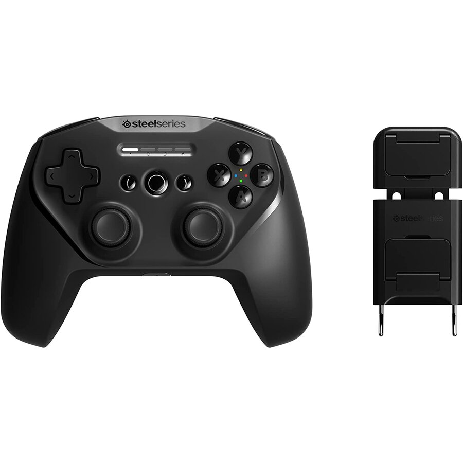 Gamepad Wireless Stratus+ pentru PC / Android / Chromebook Suport Telefon  Negru