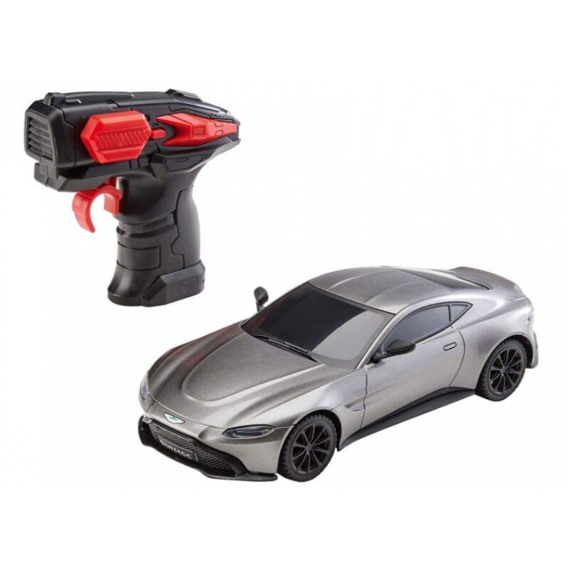 Masina Cu Telecomanda Aston Martin Vantage Argintiu/Negru