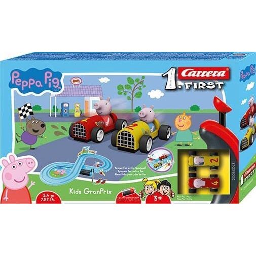 Jucarie FIRST Peppa Pig - Kids GranPrix, racetrack