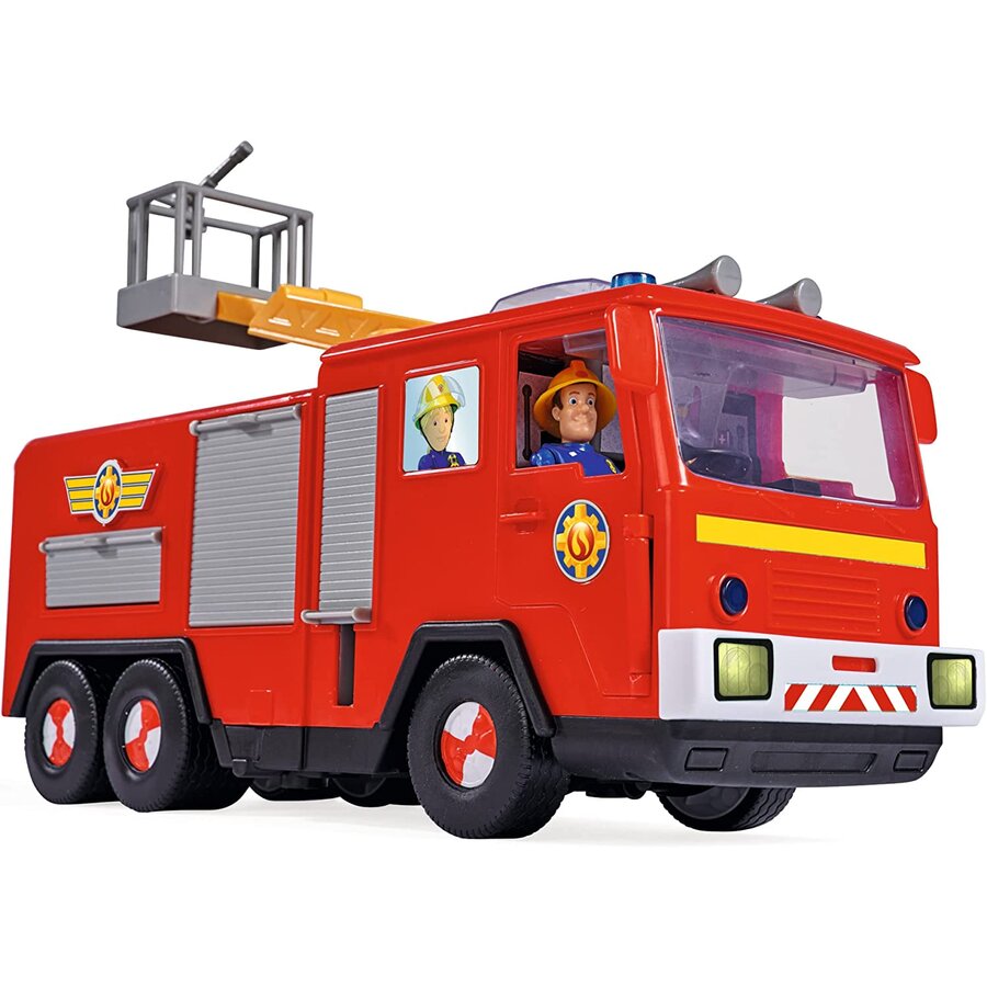 Jucarie Fireman Sam Jupiter Series 13 Toy Vehicle (Red/Yellow)