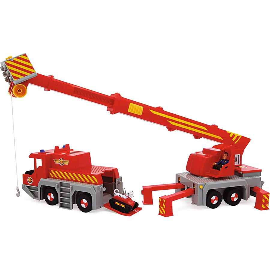 Jucarie Fireman Sam 2-in-1 Rescue crane