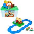 Master Mighty Express Farm Station Playset with Farm-Frieda, toy vehicle