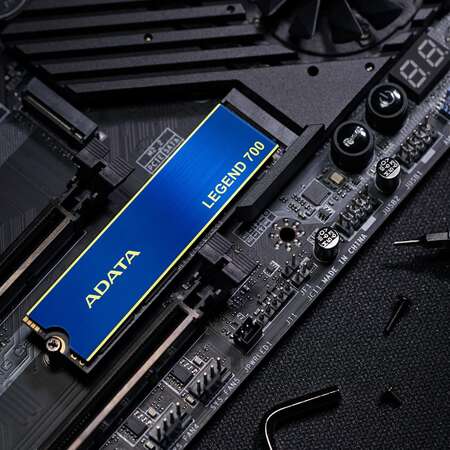 SSD ADATA LEGEND 700 256 GB - SSD - M.2, PCIe 3.0 x4, blue/gold