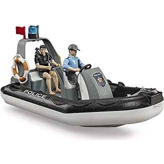 Jucarie Bworld Police Inflatable Boat, Model Vehicle