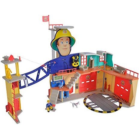 Jucarie Fireman Sam Mega Fire Station Xxl Play Building