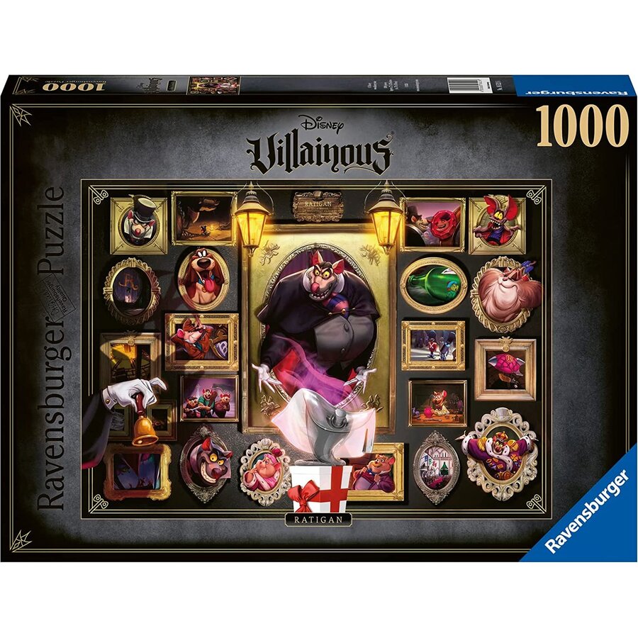 Jucarie Puzzle Villainous Ratigan (1000 pieces)