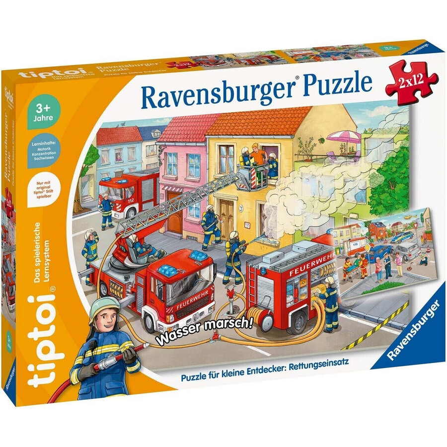 Jucarie Tiptoi puzzle for little explorers: rescue mission