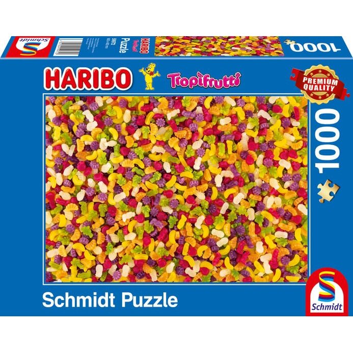Schmidt Spiele Haribo: Tropifrutti, jigsaw puzzle (1000 pieces)