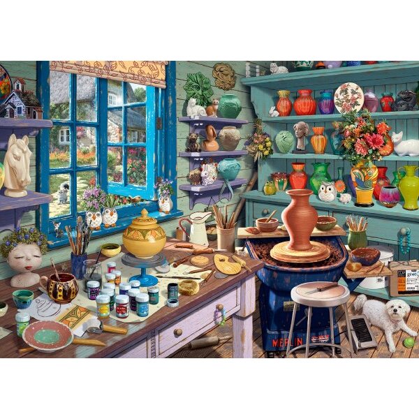 Schmidt Spiele Steve Read: Secret Puzzles - Artist Studio (1000 pieces)