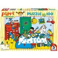 Schmidt games coffee party with Pippi, jigsaw puzzle (100 pieces)