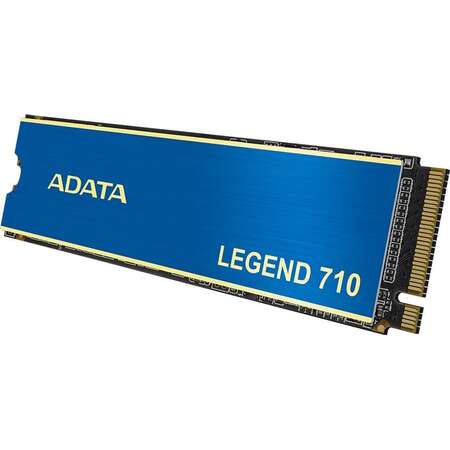 SSD ADATA LEGEND 710 2 TB, SSD (blue/gold, PCIe 3.0 x4, NVMe 1.4, M.2 2280)