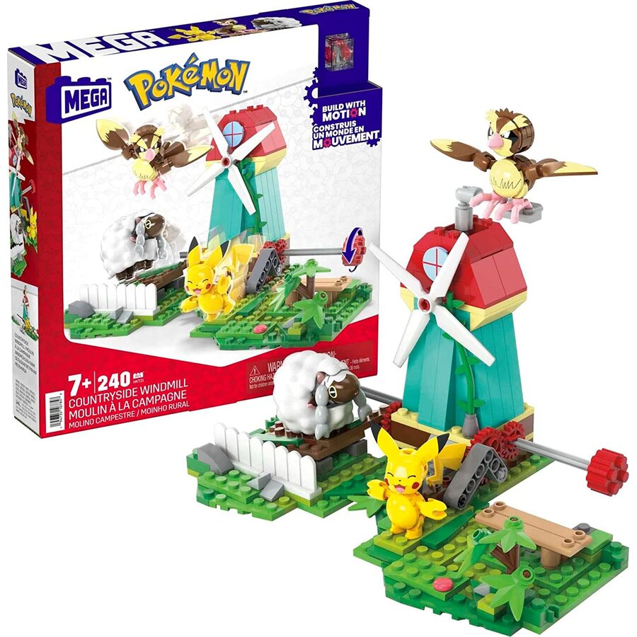 Mega Construx Pokémon Windmill Farm Construction Toy (240 Pieces)