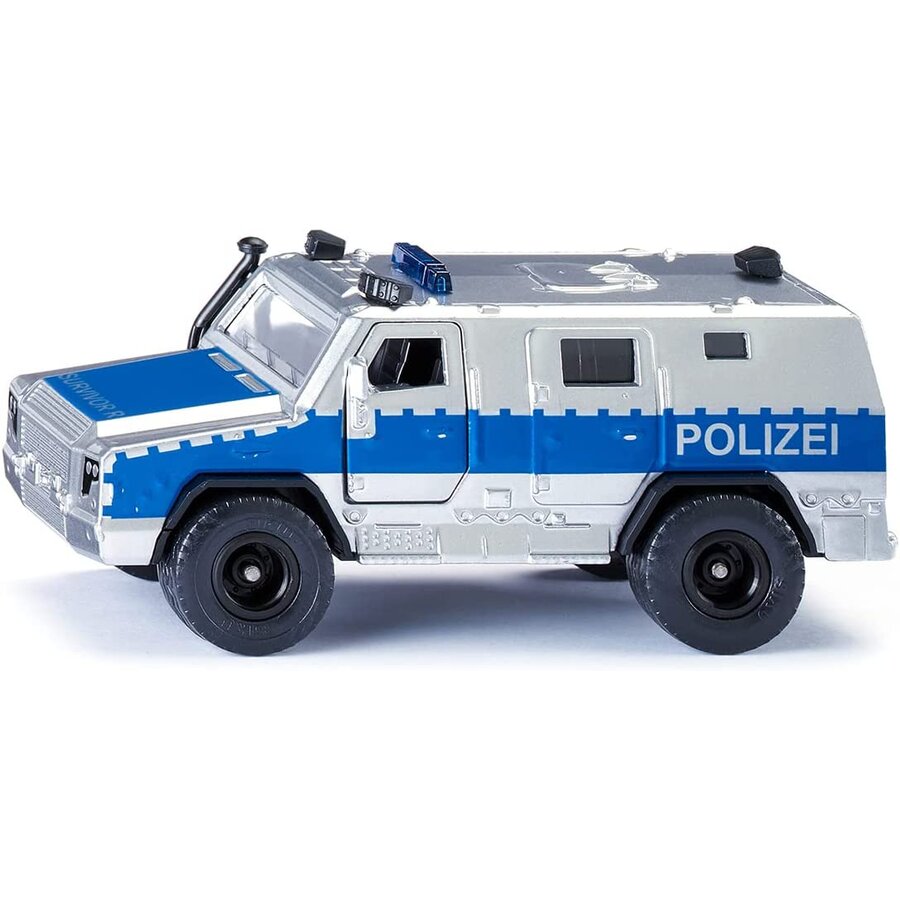 Jucarie SUPER Rheinmetall MAN Survivor R, model vehicle (silver/blue)