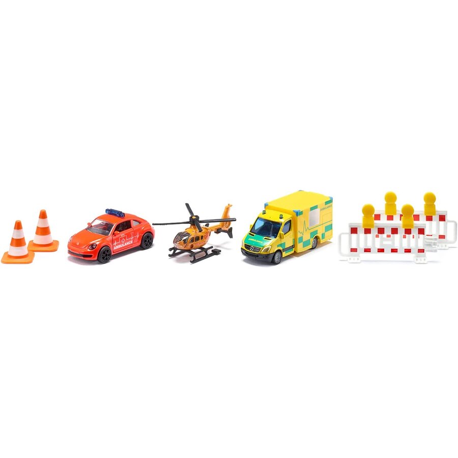 Jucarie SUPER rescue gift set, model vehicle