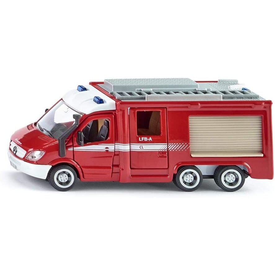 Jucarie SUPER Mercedes-Benz Sprinter 6x6 fire engine, model vehicle