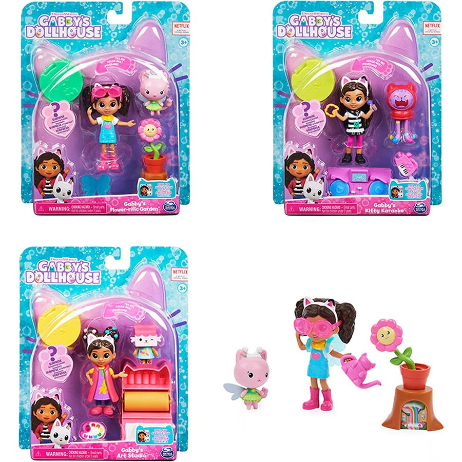 Spin Master Gabby's Dollhouse Cat-Tiity Set, character (Sorted article)