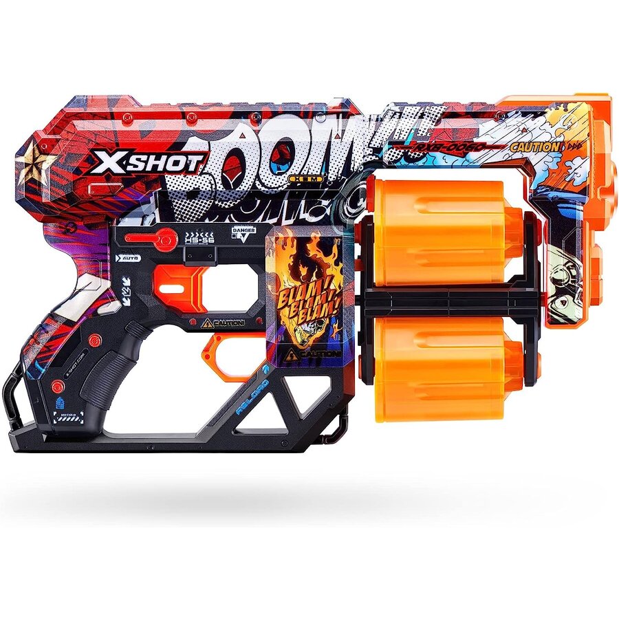 Jucarie X-Shot Skins - Dread Boom, Dart Blaster