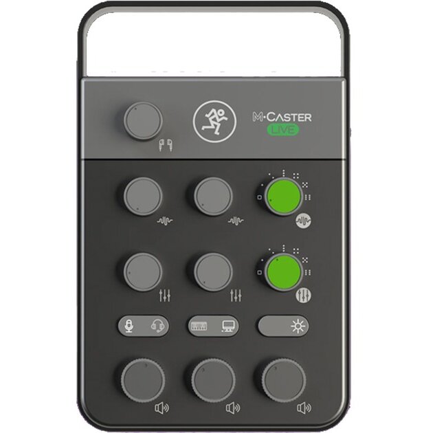 Sistem M-Caster Live, mixer (black, 3.5 mm jack, USB-C)