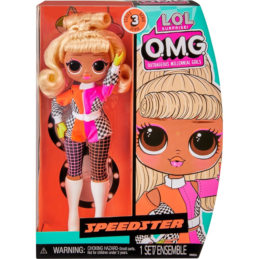 MGA Entertainment LOL Surprise OMG Series 3 - Speedster, Doll