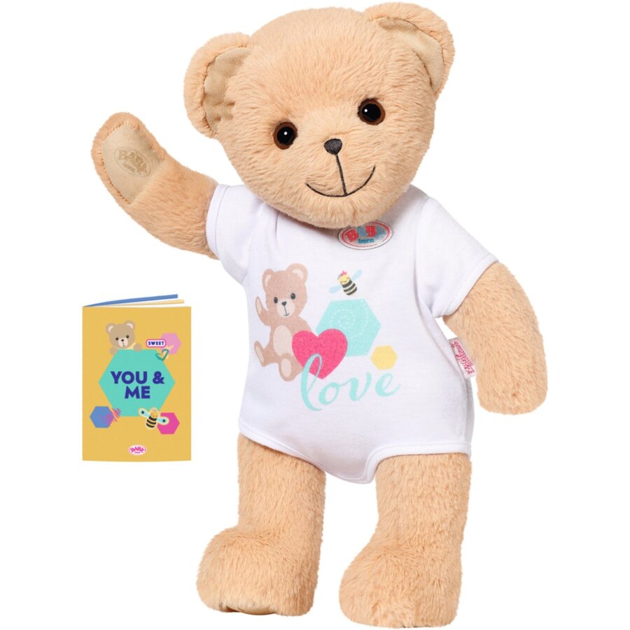 Zapf Creation Baby Born Bear White, Cuddly Toy