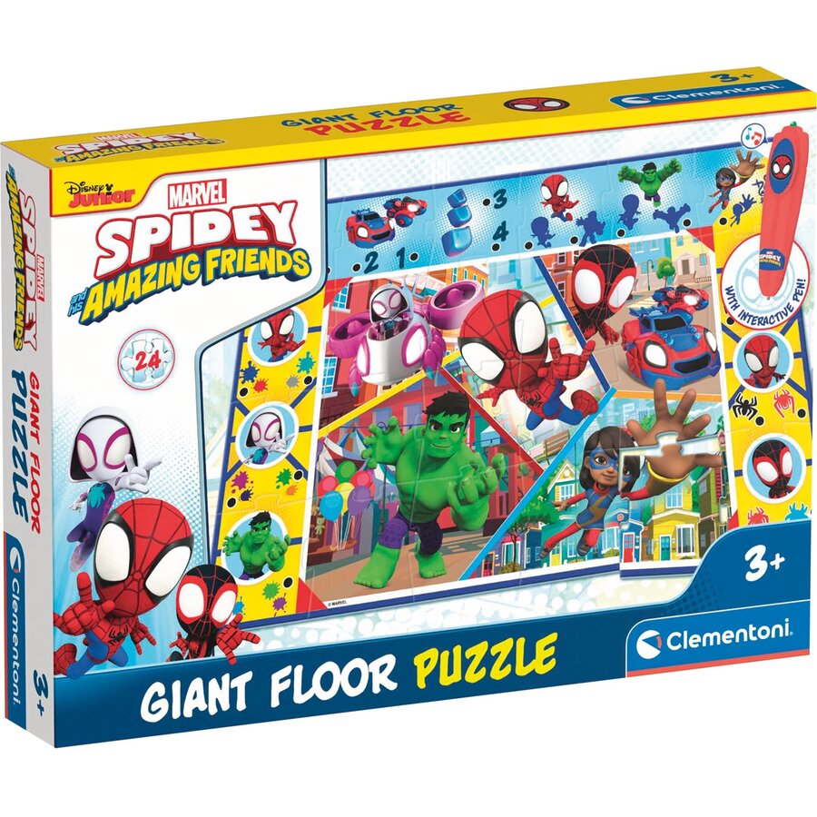 Jucarie Quiz Puzzle Marvel Spidey