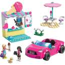 MEGA Barbie Convertible & Ice Cream Stand Construction Toy